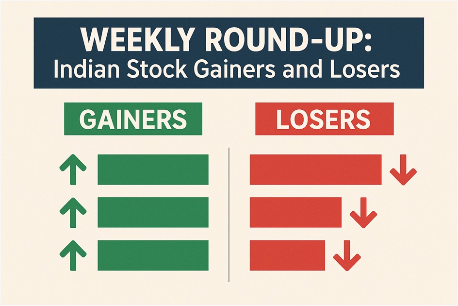 Indian stock gainers and losers