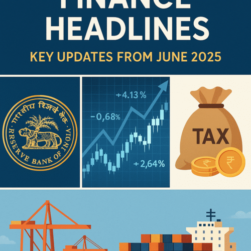 India Finance Headlines: Key Updates from June 2025