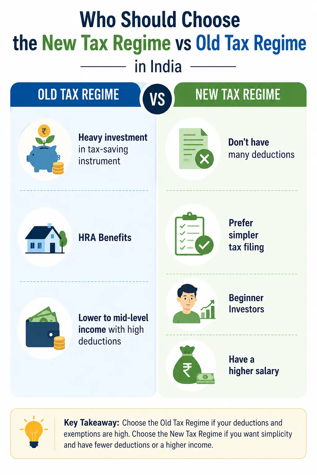 New Tax Regime vs Old Tax Regime