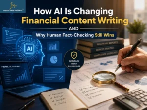 How AI Is Changing Financial Content Writing And Why Human Fact-Checking Still Wins