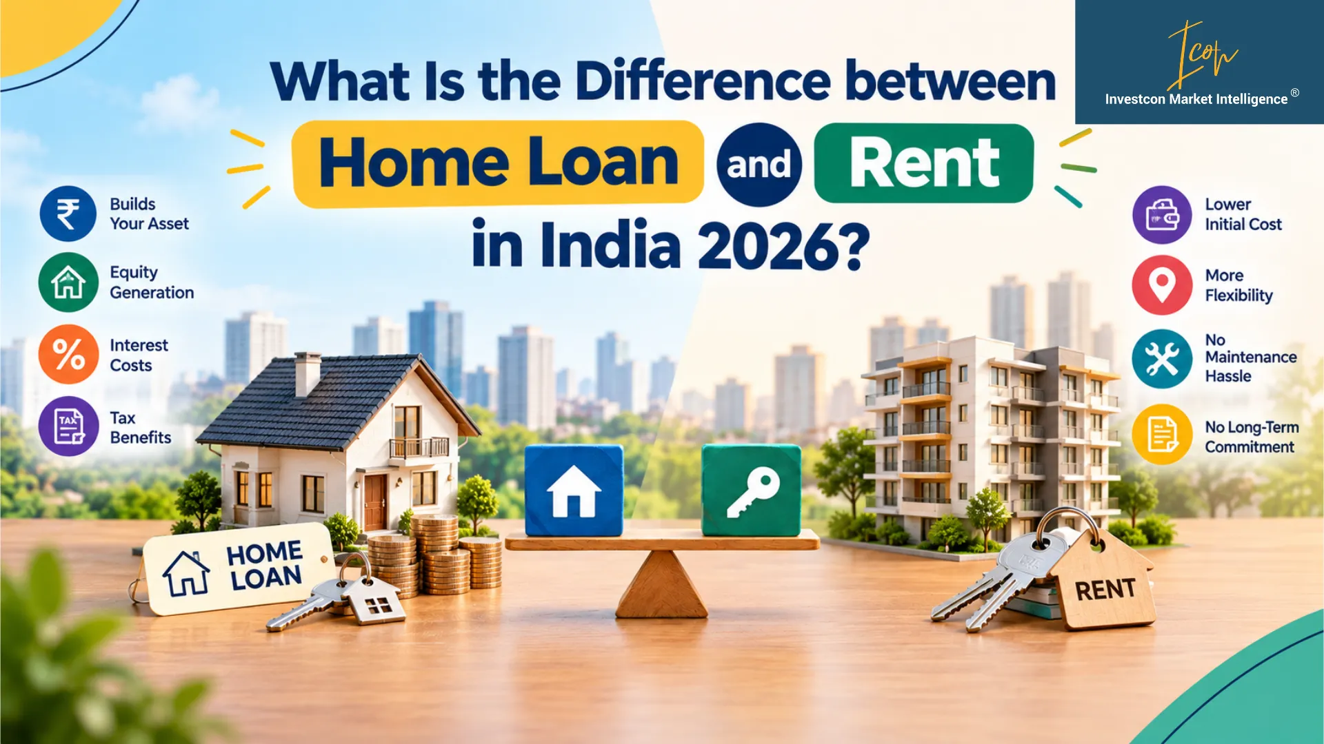 Home loan vs rent in India 2026