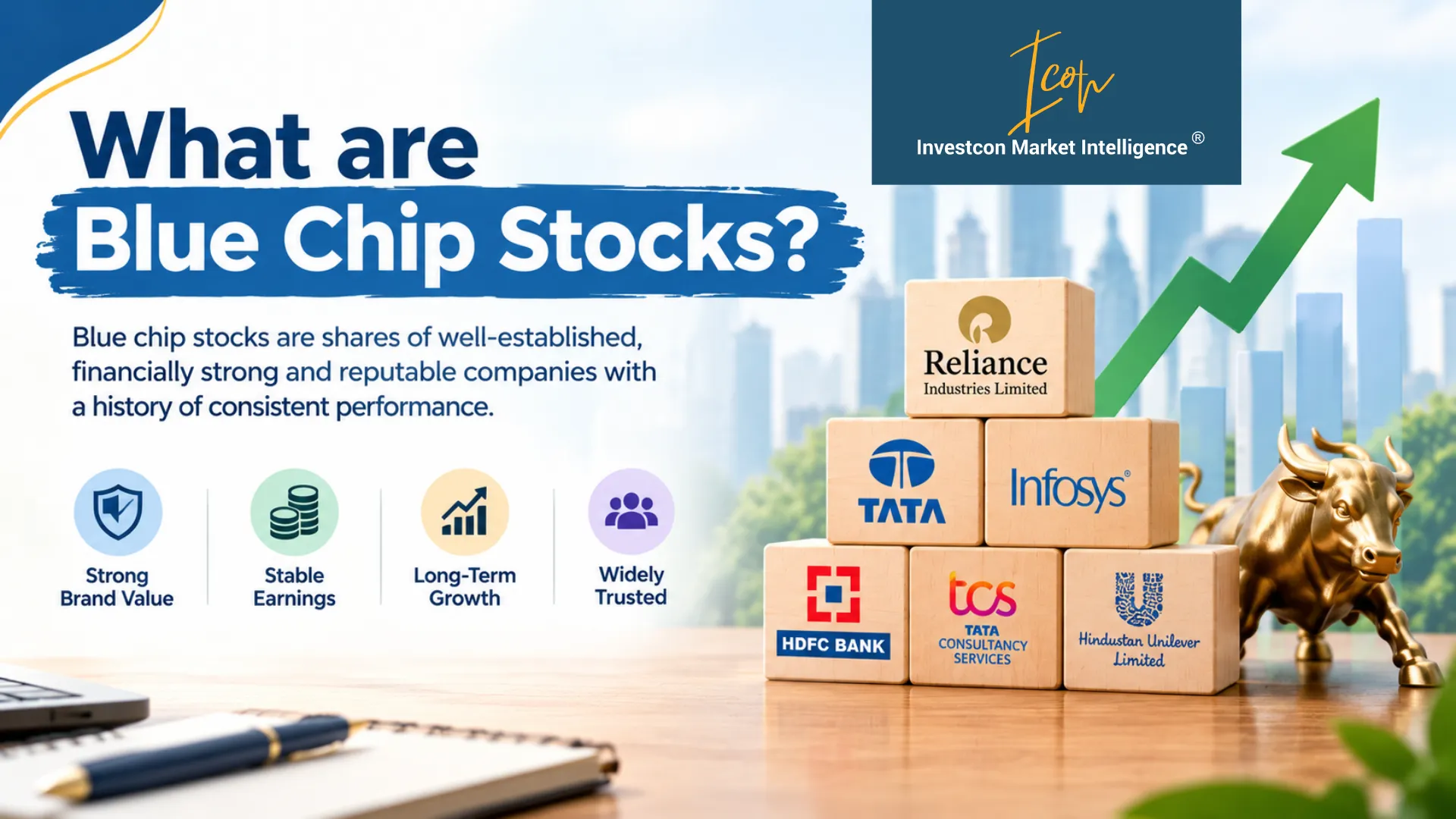 What Are Blue-Chip Stocks