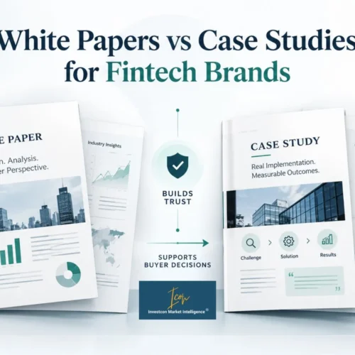 White Papers vs Case Studies: Fintech Trust Explained